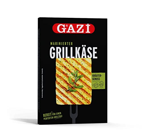HYMOR MARINIERTER GRILL-KÄSE - 12x 188g - mit leckerer Kräuter-Marinade, Schnitt-Käse, von Gazi Grill- Ofen- und Pfannen-Käse, schnelle und einfache Zubereitung mit aromatischem Kräuter-Genuss HYMOR MARINIERTER GRILL-KÄSE - 12x 188g - mit leckerer Kräuter-Marinade, Schnitt-Käse, von Gazi Grill- Ofen- und Pfannen-Käse, schnelle und einfache Zubereitung mit aromatischem Kräuter-Genuss von Hymor