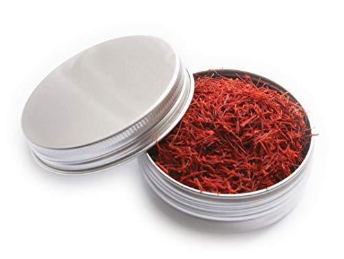 Hymor Afghanischer Safran - 100g - Safranfäden in Premium Qualität aus Afghanistan Saffron Fäden, vegan, glutenfrei, ohne Zusätze von Hymor