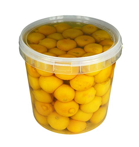 Hymor eingelegte Zitronen - 5x 8kg Eimer - Zitrone aus Marokko Marokkanische Salzzitronen in Salzlake Salz Zitronen eingelegt im Behälter vegan glutenfrei zu Tajine Cous-Cous Fisch Risotto Hymor eingelegte Zitronen - 5x 8kg Eimer - Zitrone aus Marokko Marokkanische Salzzitronen in Salzlake Salz Zitronen eingelegt im Behälter vegan glutenfrei zu Tajine Cous-Cous Fisch Risotto von Hymor