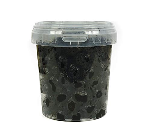 Hymor schwarze Oliven - 6x 595g Behälter - Oliven aus Marokko mit Stein Marokkanische Olive eingelegt in Lake vegan, glutenfrei, zu Tapas, Salaten, beim Kochen Hymor schwarze Oliven - 6x 595g Behälter - Oliven aus Marokko mit Stein Marokkanische Olive eingelegt in Lake vegan, glutenfrei, zu Tapas, Salaten, beim Kochen von Hymor