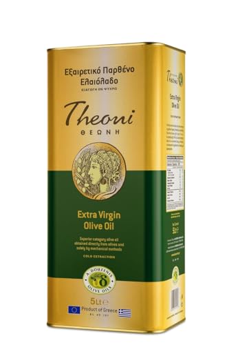 Theoni natives Olivenöl extra NOE - 8x 5L - extra vergine Olivenöl aus Griechenland - kaltgepresst <27°C - 100 % aus griechischen Oliven - rein, fruchtig & ideal für die mediterrane Küche von Hymor