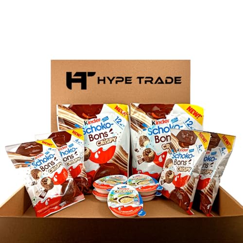 Kinder Schokolade Mix Paket - Schokobons Crispy & Creamy von Hype Trade