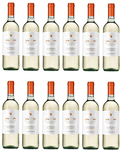 12x 0,75l - 2023er - I Castelli Romeo e Giulietta - Chardonnay - Veneto I.G.P. - Italien - Weißwein trocken 12x 0,75l - 2023er - I Castelli Romeo e Giulietta - Chardonnay - Veneto I.G.P. - Italien - Weißwein trocken von I Castelli Romeo e Giulietta