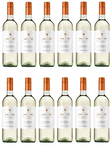 12x 0,75l - 2023er - I Castelli Romeo e Giulietta - Pinot Grigio - Veneto D.O.P. - Italien - Weißwein trocken von I Castelli Romeo e Giulietta