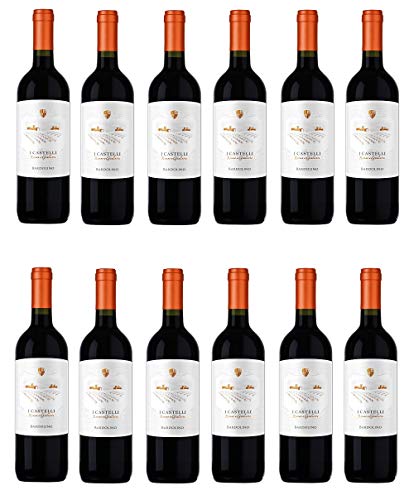 12x 0,75l - I Castelli Romeo e Giulietta - Bardolino D.O.P. - Italien - Rotwein trocken von I Castelli Romeo e Giulietta