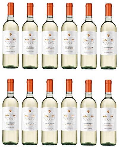 12x 0,75l - I Castelli Romeo e Giulietta - Chardonnay - Veneto I.G.P. - Italien - Weißwein trocken von I Castelli Romeo e Giulietta