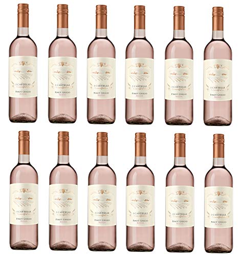 12x 0,75l - I Castelli Romeo e Giulietta - Pinot Grigio Rosé - Veneto I.G.P. - Italien - Rosé-Wein trocken von I Castelli Romeo e Giulietta