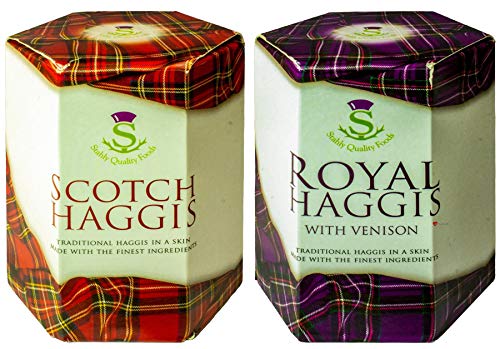 2 Pack Schottische Haggis und Wildbret Haggis Schottisches Essen Geschenke Schottlands Nationalgericht 2 Pack Schottische Haggis und Wildbret Haggis Schottisches Essen Geschenke Schottlands Nationalgericht von I LUV LTD