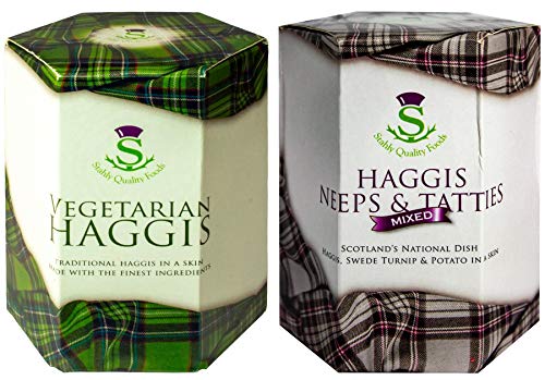 2 Pack Schottische Vegetarische Haggis und Neeps & Tatties Haggis Mix Schottisches Essen Geschenke Schottlands Nationalgericht 2 Pack Schottische Vegetarische Haggis und Neeps & Tatties Haggis Mix Schottisches Essen Geschenke Schottlands Nationalgericht von I LUV LTD