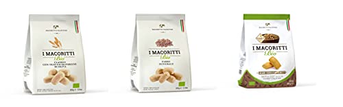 I Macoritti - Verkostungsbox BIO – kurze, knackige und biologische Brotstangen ein schneller und leichter Snack - 7 verschiedene Sorten - italienisches Erzeugnis von I Macoritti
