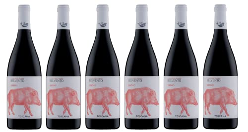 6x 0,75l - 2022er - I Vini del Mare Belvento - Sireno - Toscana I.G.P. - Italien - Rotwein trocken 6x 0,75l - 2022er - I Vini del Mare Belvento - Sireno - Toscana I.G.P. - Italien - Rotwein trocken von I Vini del Mare Belvento