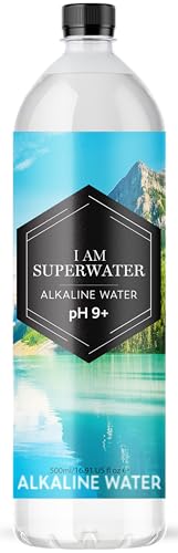 Alkaline Wasser pH 9.4 (basisch) - 500ml 12er Pack I am Superwater x 3 (insgesamt 36 Flaschen, 3 F cher) von I am Superwater