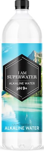 Alkalisches Wasser pH 9+ (basisch) - 1200ml 18 Flaschen I am Superwater (3 x 6er Pack) von I am Superwater