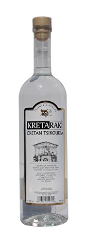 Tsikoudia Kretaraki 700ml 40% Vol. Kreta Raki Griechenland Tresterbrand Brandwein Creta von I.Diamantakis - G. Stamatakis & Sia O.E.