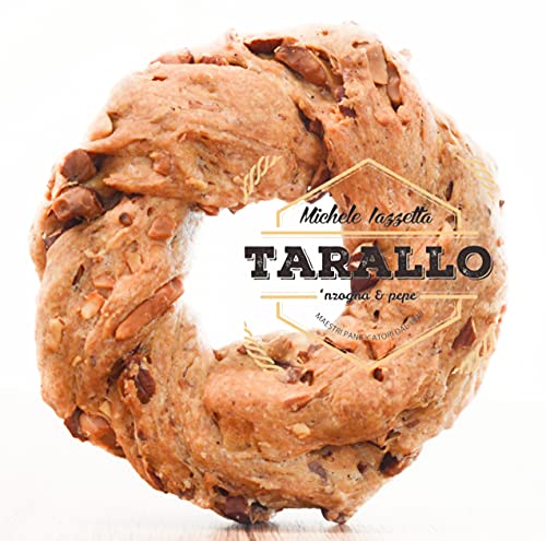 Taralli NAPOLETAN SUGNA e PEPE Backprodukt ideal für 1 kg traditionelle handwerkliche Snacks von IAZZETTA