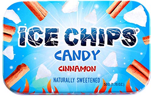 Ice Chips Hand Crafted Candy Tin Cinnamon -- 1.76 oz von ICE CHIPS