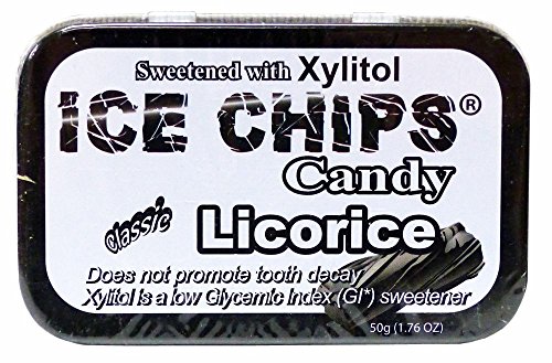 Hand Crafted Candy Tin Spearmint Ice Chips Candy 1.76 oz Candy von ICE CHIPS