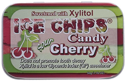 Cherry- Sour Ice Chips Candy 1.76 oz Candy Cherry- Sour Ice Chips Candy 1.76 oz Candy von ICE CHIPS