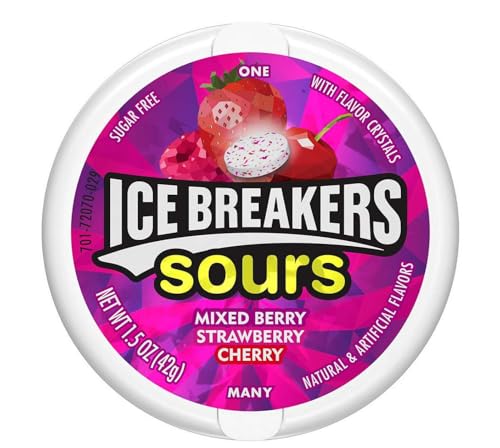 Ice Breakers Sours Mixed Berry Mints Zuckerfrei 42 g Ice Breakers Sours Mixed Berry Mints Zuckerfrei 42 g von GREAT BRITISH TRADING LIMITED