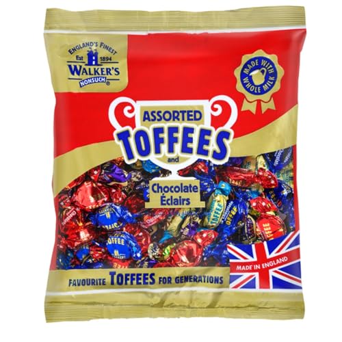 iChuches Walkers Bonbons | Sortiment 1 kg | Toffees und Eclairs (sortiert) von ICHUCHES