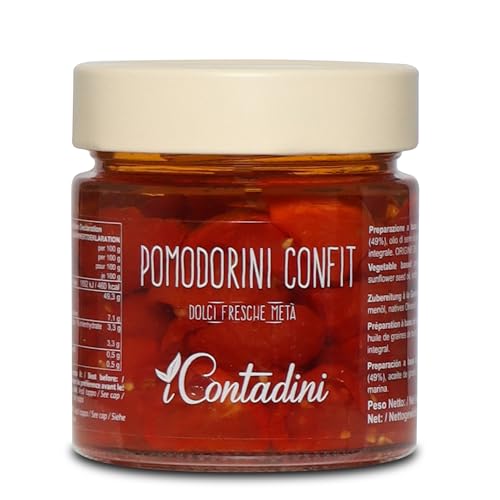 IContadini, Kirschtomaten Confit, konservierte Kirschtomaten, aus Italien, 230 g von iContadini