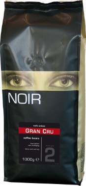 Café Crème Noir Gran Cru 8 x 1.000g | Bohnenkaffee von ICS International
