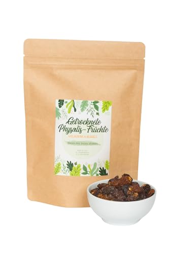 Getrocknete Physalis 2kg | Ungeschwefelte naturbelassene Kapstachelbeeren | Trockenfrüchte in 1A Qualität | Ideal als Snack, im Müsli oder zum Backen | 100% Natürliche Süße von IGART