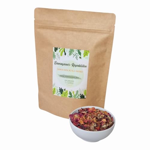 IGART FOOD&WOOD® Rosa Damascena 500g |Damaszener Rose | Damaszener Getrocknete Rosenblüten | Tee lose | Rosenblätter getrocknet | Rosen tee | Rosenblüten tee | Rosenblätter essbar | Rosentee. von IGART
