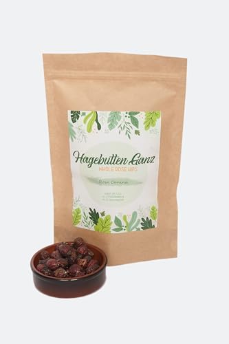 IGART Hagebutten Ganz 1000g 1kg| Whole Rose Hips, Rosae Pseudo - fructus, 100% natürliche Hagebutte, Immunstärkend, Verjüngende Wirkung, Quelle für Vitamin C von IGART