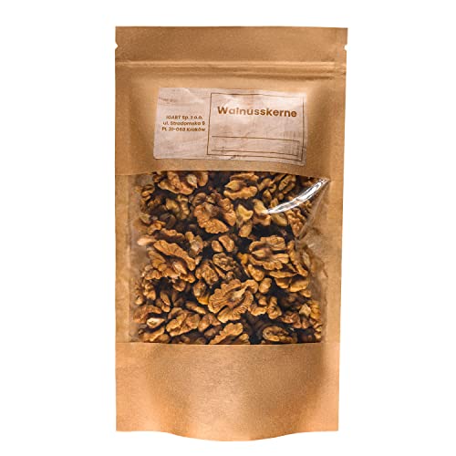 IGART Walnusskerne 2kg | Naturbelassen | reich an Omega-3-Fettsäuren | Schmackhafte Walnüsse | Unbehandelt | Vegan | 1A Qualität | Ernte 2024 von IGART