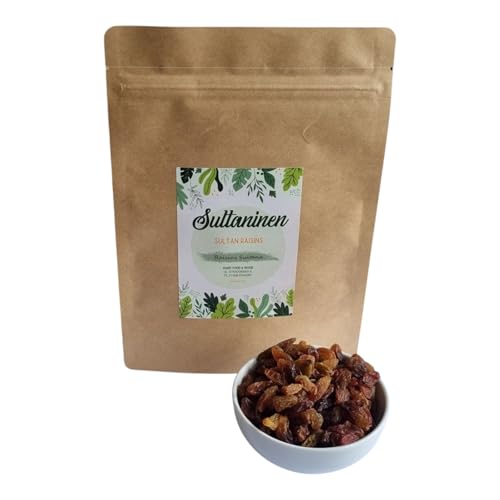 Sultaninen 1kg | Sultana Rosinen | Saftige Sultaninen für gesunde Snacks, Backwaren oder als Zutaten für verschiedene Gerichte | Ideal für die ganze Familie | 1A Qualität Sultaninen 1kg | Sultana Rosinen | Saftige Sultaninen für gesunde Snacks, Backwaren oder als Zutaten für verschiedene Gerichte | Ideal für die ganze Familie | 1A Qualität von IGART