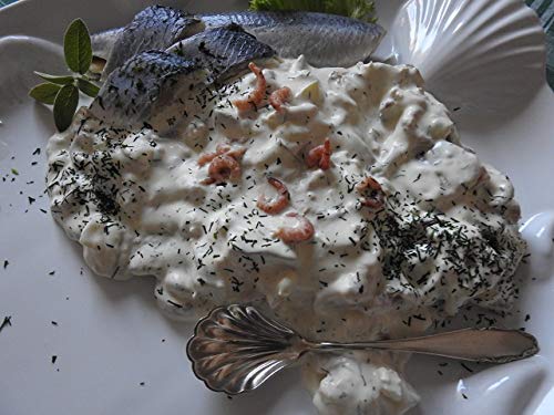 Klaassen Büsumer Frühstück, Bismarckhering, Matjes, hausgemachtes Joghurt-Majonnaise-Senf Dressing, 1000g Klaassen Büsumer Frühstück, Bismarckhering, Matjes, hausgemachtes Joghurt-Majonnaise-Senf Dressing, 1000g von IHR FACHGESCHÄFT KLAASSEN