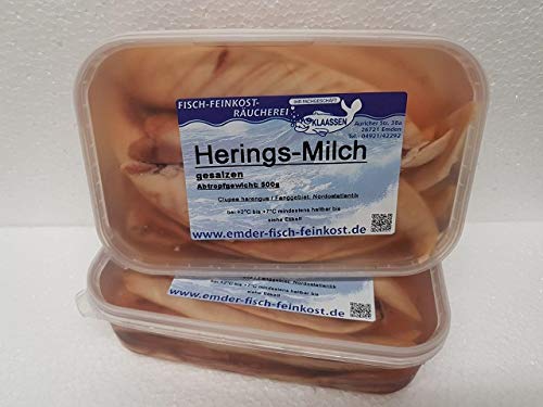 Klaassen Gesalzene Salzherings-Milch, 500g Klaassen Gesalzene Salzherings-Milch, 500g von IHR FACHGESCHÄFT KLAASSEN