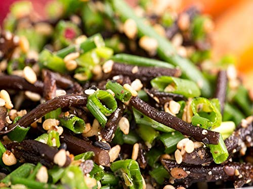 Klaassen Hijiki Seealgensalat, schwarze Seealgen, grüne Sojabohnen, verzehrfertig mariniert, 1000g von IHR FACHGESCHÄFT KLAASSEN