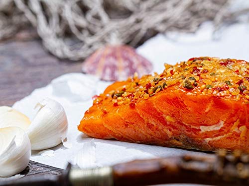 Klaassen Stremellachs Knoblauch, Lachs über Buchenrauch geräuchert, Knoblauch, 1000g Klaassen Stremellachs Knoblauch, Lachs über Buchenrauch geräuchert, Knoblauch, 1000g von IHR FACHGESCHÄFT KLAASSEN