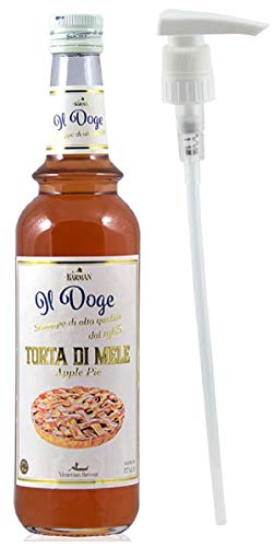 Il Doge Sirup Apple Pie Apfelkuchen 0,7 Liter incl. Dosierpumpe von IL Doge