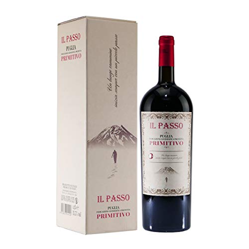 IL PASSO PRIMITIVO IGP Italienischer Rotwein -halbtrocken- 1,5L von IL PASSO