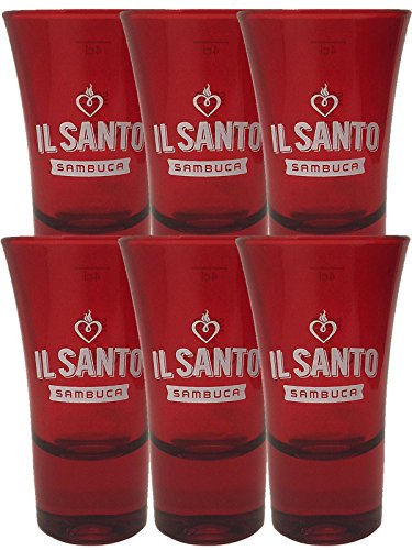 Il Santo Sambuca Shot Gläser 6 Stück von IL SANTO