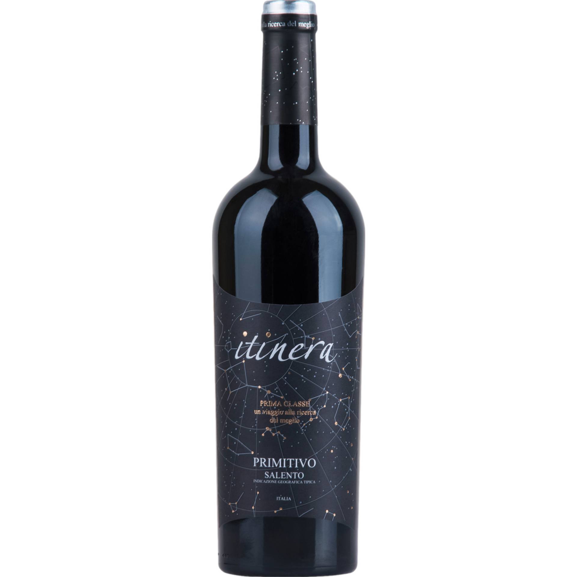 Itinera Prima Classe Primitivo, Salento IGT, Apulien, 2022, Rotwein Itinera Prima Classe Primitivo, Salento IGT, Apulien, 2022, Rotwein von IMBOTTIGLIATO NELLE CANTINE DI PRIOCCA DA MGM MONDO DEL VINO SPA - FORLI' - ITALIA