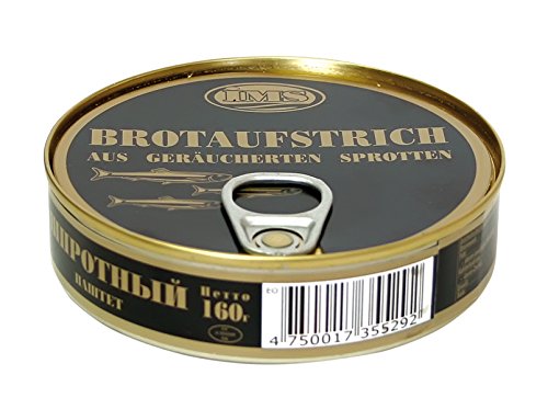 IMS Brotaufstrich aus geräucherten Sprotten, 12er Pack (12 x 160 g) von IMS