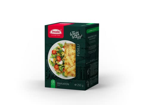 GLUTENFREIE NUDELN Fusilli (250g) | glutenfrei, laktosefrei, ohne Ei von Incola gluten free