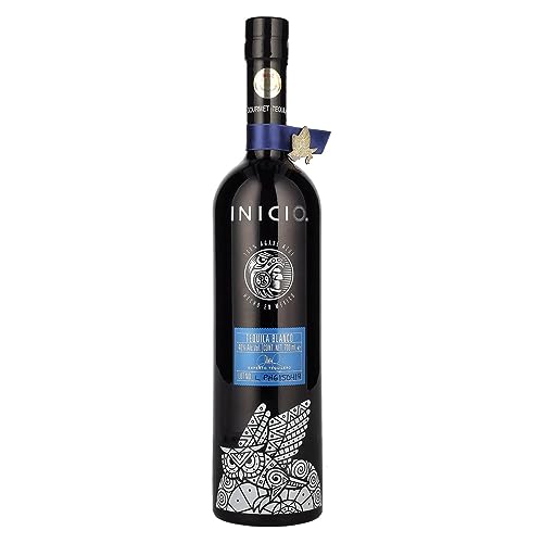 INICIO Tequila Blanco - Lechuza 40% Vol. (1x 700ml) | 100% Agave Azul | Spirituose aus Mexiko mit der “Lechuza“ Eule von Inicio Tequila