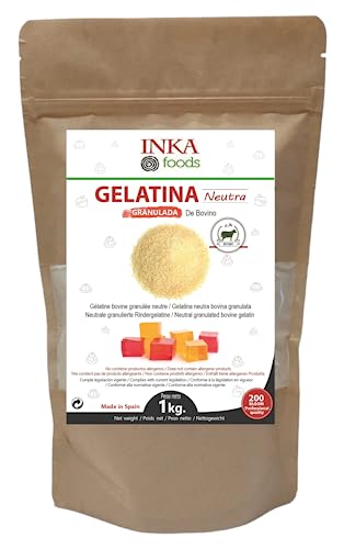 Rindergelee, 200 Blüten, neutraler Geschmack - 1 kg. Rindergelee, 200 Blüten, neutraler Geschmack - 1 kg. von INKAFOODS
