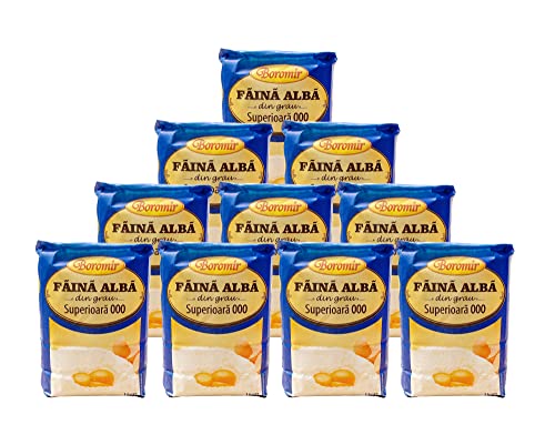 Boromir Weizenmehl - 10x 1 kg - hochwertiges Backmehl für Kuchen Brot Pizza Tortenboden von INSTICK just add water