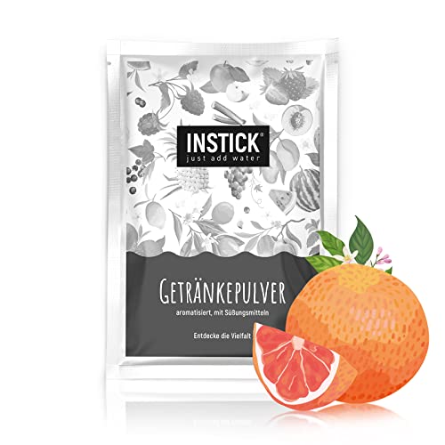 INSTICK | Zuckerfreies Instant-Getränk - Geschmack Grapefruit | Packung für 18 L | Getränkepulver - vegan, kalorienarm, mit Vitamin C, aromatisiert… INSTICK | Zuckerfreies Instant-Getränk - Geschmack Grapefruit | Packung für 18 L | Getränkepulver - vegan, kalorienarm, mit Vitamin C, aromatisiert… von INSTICK just add water
