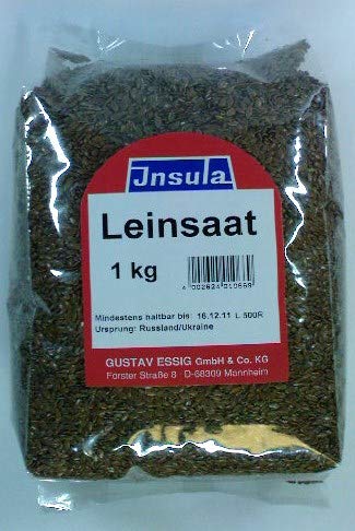 Leinsaat von Insula Leinsamen zum Verfeinern ins Müsli 1000g Leinsaat von Insula Leinsamen zum Verfeinern ins Müsli 1000g von INSULA Gewürze-Backzutaten Gustav Essig GmbH & Co. KG