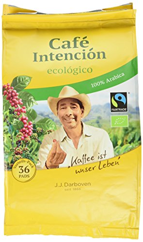 J.J. Darboven Cafe, Intencion ecologico Pads, 3er Pack (3 x 252 g) von INTENCIÓN