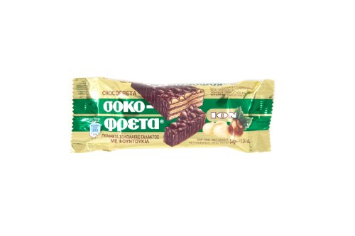 ION Greek Traditional Chocofreta with Hazelnuts - 20 Bars X 38g by N/A ION Greek Traditional Chocofreta with Hazelnuts - 20 Bars X 38g by N/A von Ion