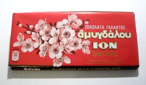 ION Greek Traditional Chocolate with Almonds - 3 Bars X 100g by N/A von ION