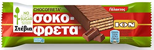 Ion Chokofreta mit Milchschokolade und Stevia 30 g (20 Stück) von iOn